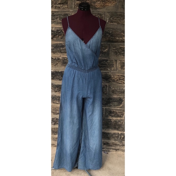 Jessica simpson denim jumpsuit Clearance